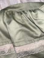2000s green baby doll tube top